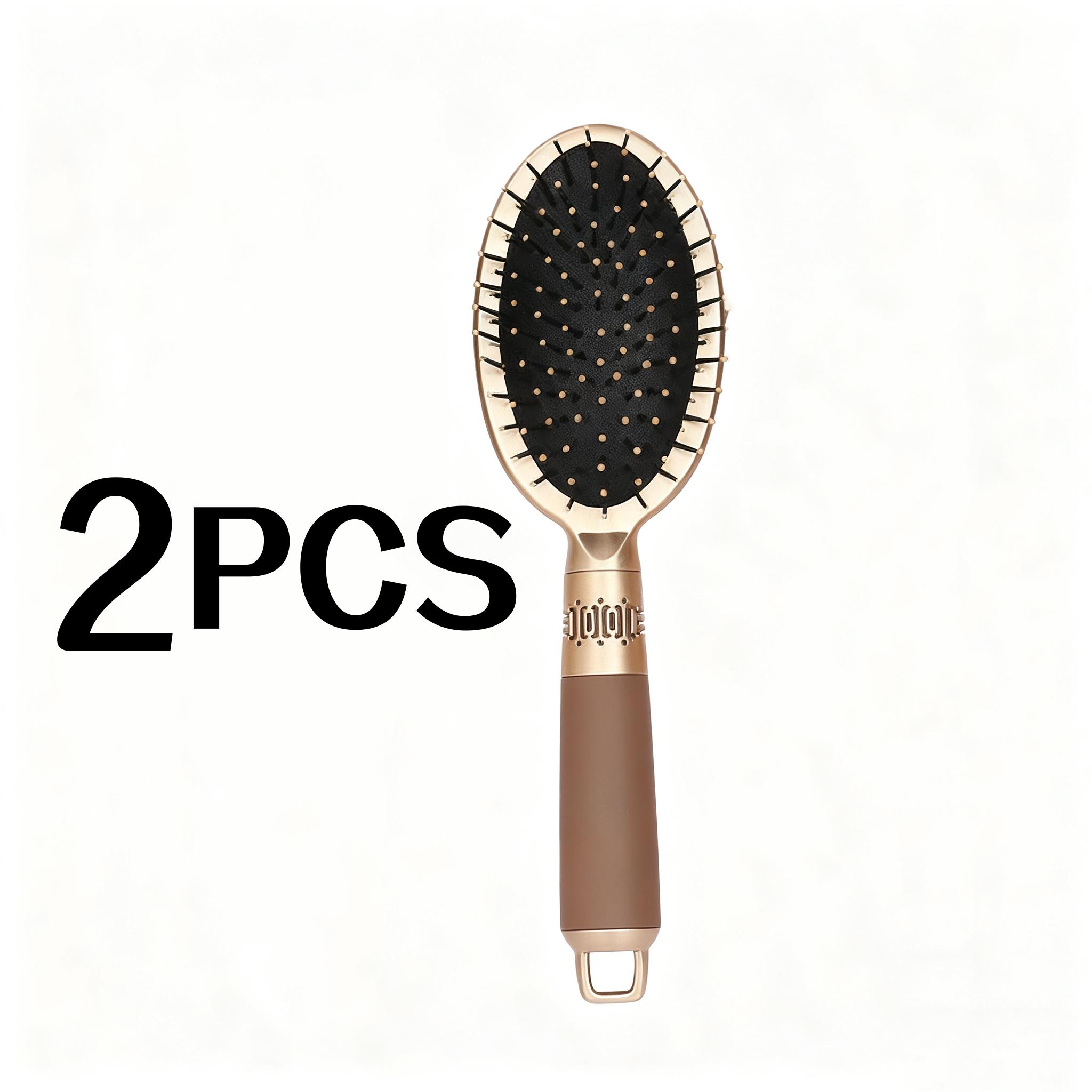 

2 шт. Три стиля на выбор Расческа с воздушной подушкой Расческа с подушкой безопасности Расческа для массажа головы Специальная женская расческа для длинных волос и кудрявых волос Домашняя большая расческа-лопатка