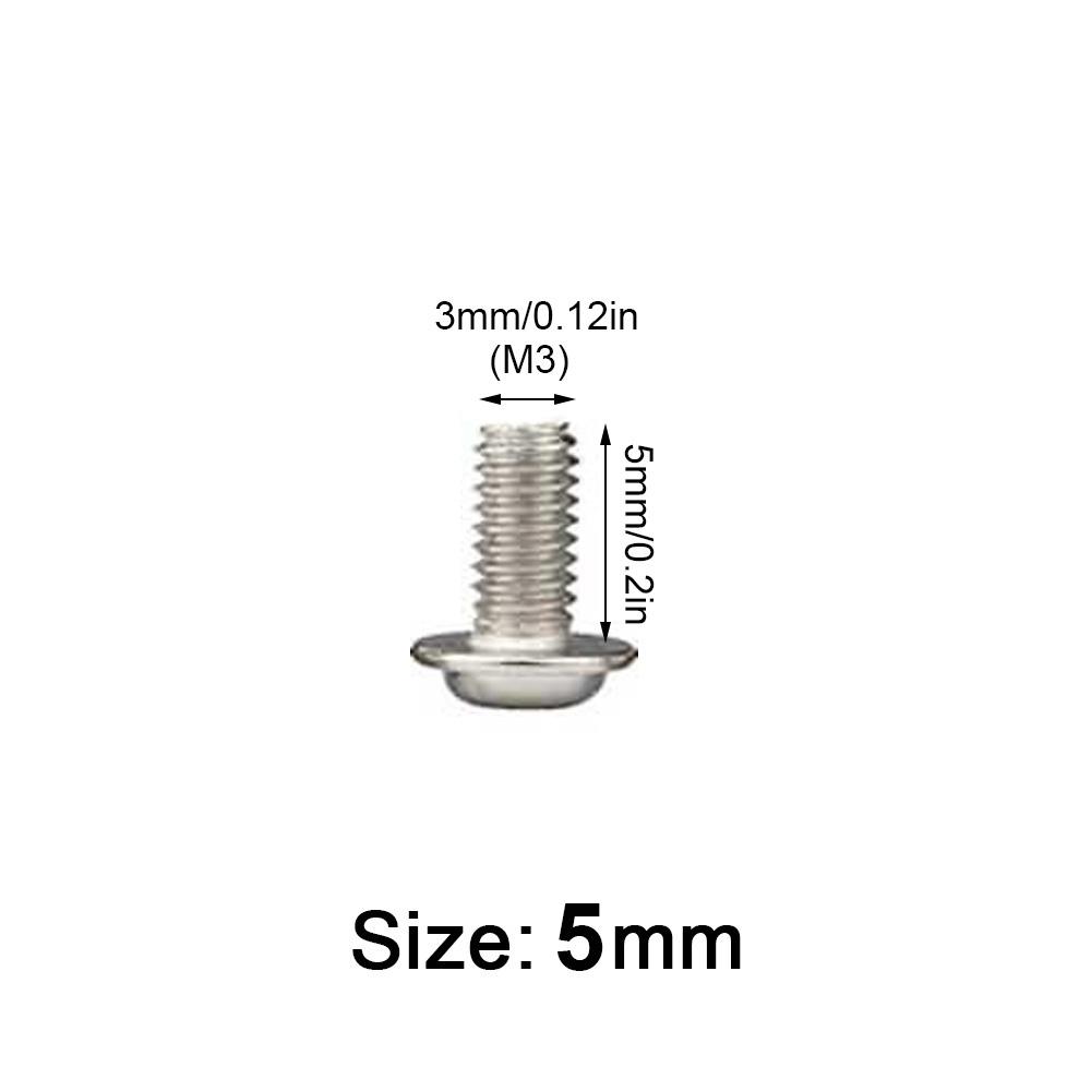10PCS Round Head Screw PWM Screws Pan Washer M3 M4 Stainless Steel Cross Screw