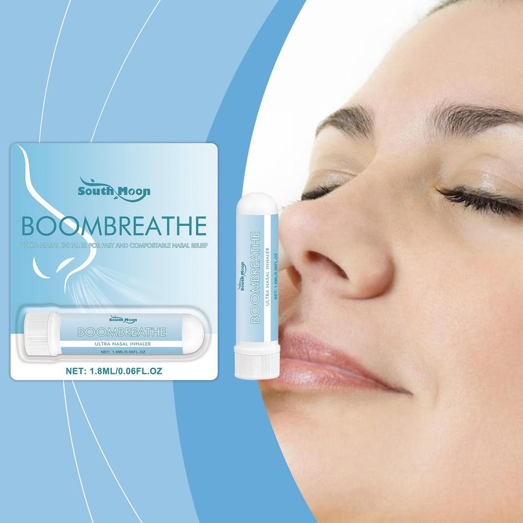 South Moon Kräuter-Linderungs-Inhalator Tägliche Reinigung Nasenbeschwerden Sanft Nährend Erfrischend Beruhigend Nase