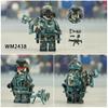 Serie Militare Forze Speciali Puzzle Assemblaggio Blocchi da Costruzione Giocattolo Minifigure