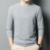 Spring and Autumn New Men's Sweater Zhongqing Men's Fashion Long Sleeve Top Bottoming Shirt Men's Sweater T-shirt