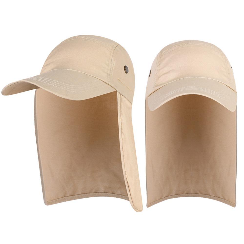 Sunscreen With A Cape Extended Brim Go Fishing Sunscreen Cap Peaked Cap Fisherman Hat Hat