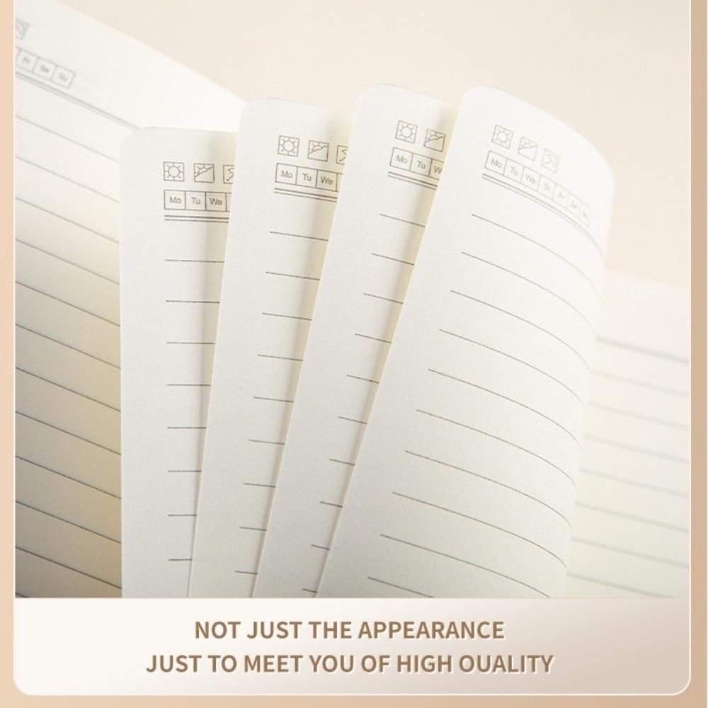 Cute Office Journal Diary Notepad Thickened Class lined NoteBook Floral Flower Notebook Student