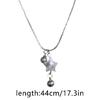 Pearls Star Pendant Necklace Sweet Cool Clavicle Chain Choker Neck Chain