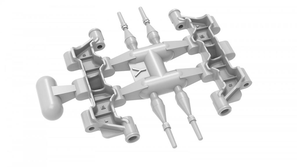 MiniArt 1/35 Scale Soviet T-55 RMSh Track Set Early Model, Articulated MA37050