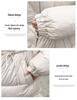 Korean Style Mid-Length Hooded Down Jacket for Women