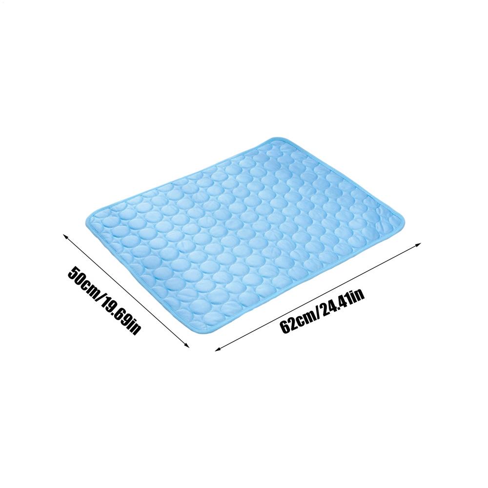 Summer Pet Mat Cooling Dog Pad For Dogs Cat Blanket Sofa Breathable Pet Bed Washable Self Cooling Cat Ice Pad Pet Supplies