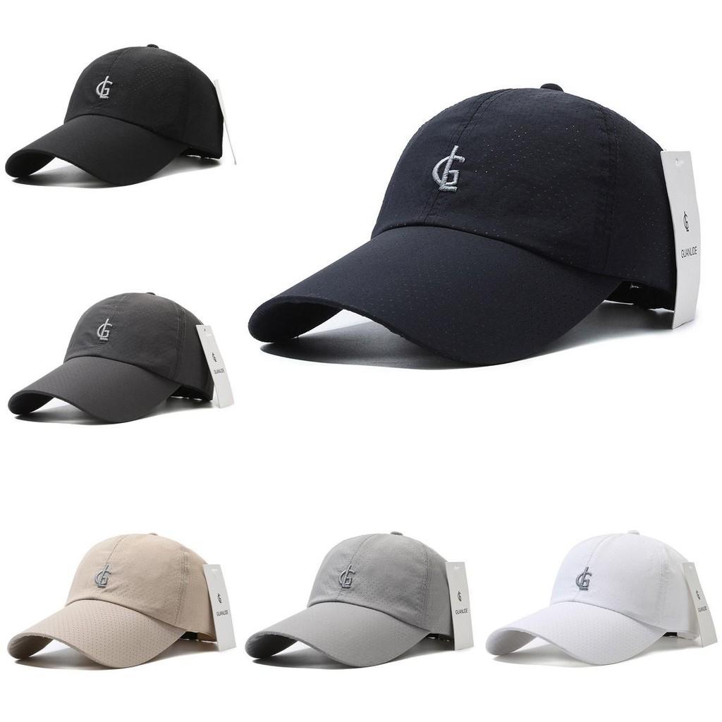 Letter Gl Embroidery Baseball Cap Outdoor Sun Protection Breathable Hat Gift