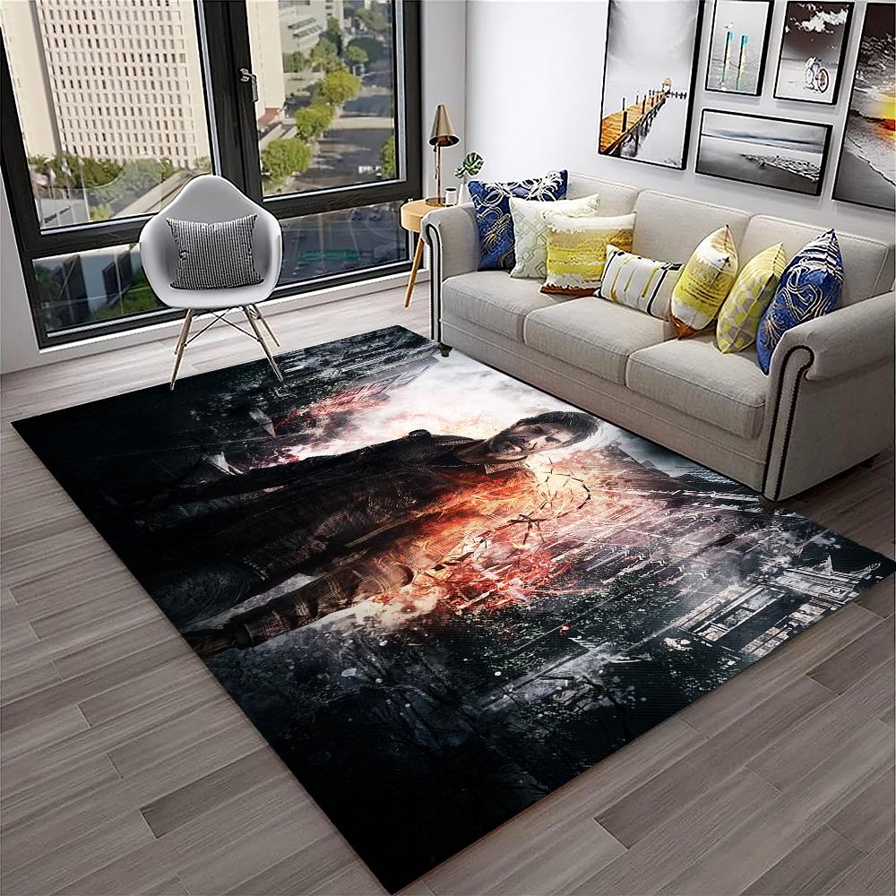 

Pedro The Last of Us Horror TV Game Carpet Rug for Home Living Room Bedroom Sofa Doormat Decor,kids Area Rug Non-slip Floor Mat 40x60cm