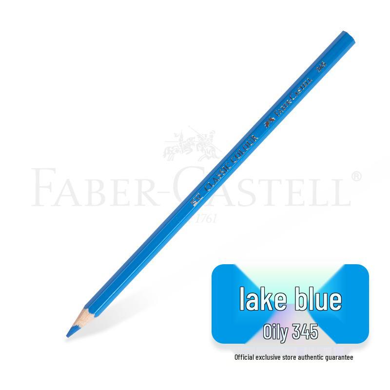 Faber-Castell Art Oil-Based Colored Pencils Set - Red, White, Black, and 60 Single and Complementary Colors.