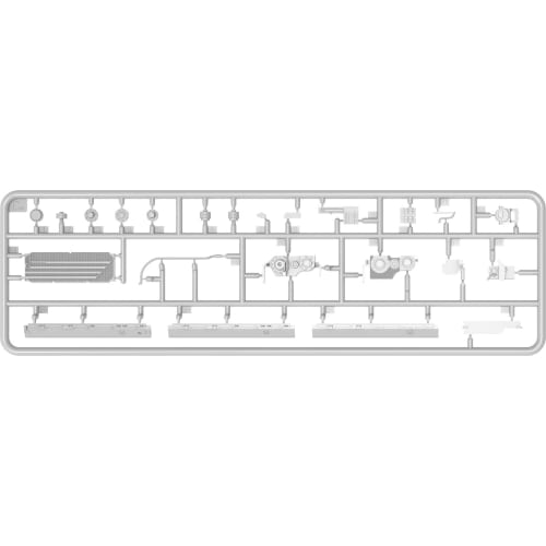 Miniart 1/35 Scale T-54 Early Model Transmission Set Plastic Model Kit MA37051