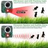Solar-Powered Ultrasonic Pest Repeller with Infrared Sensor and High-Power Speaker for Rats and Birds