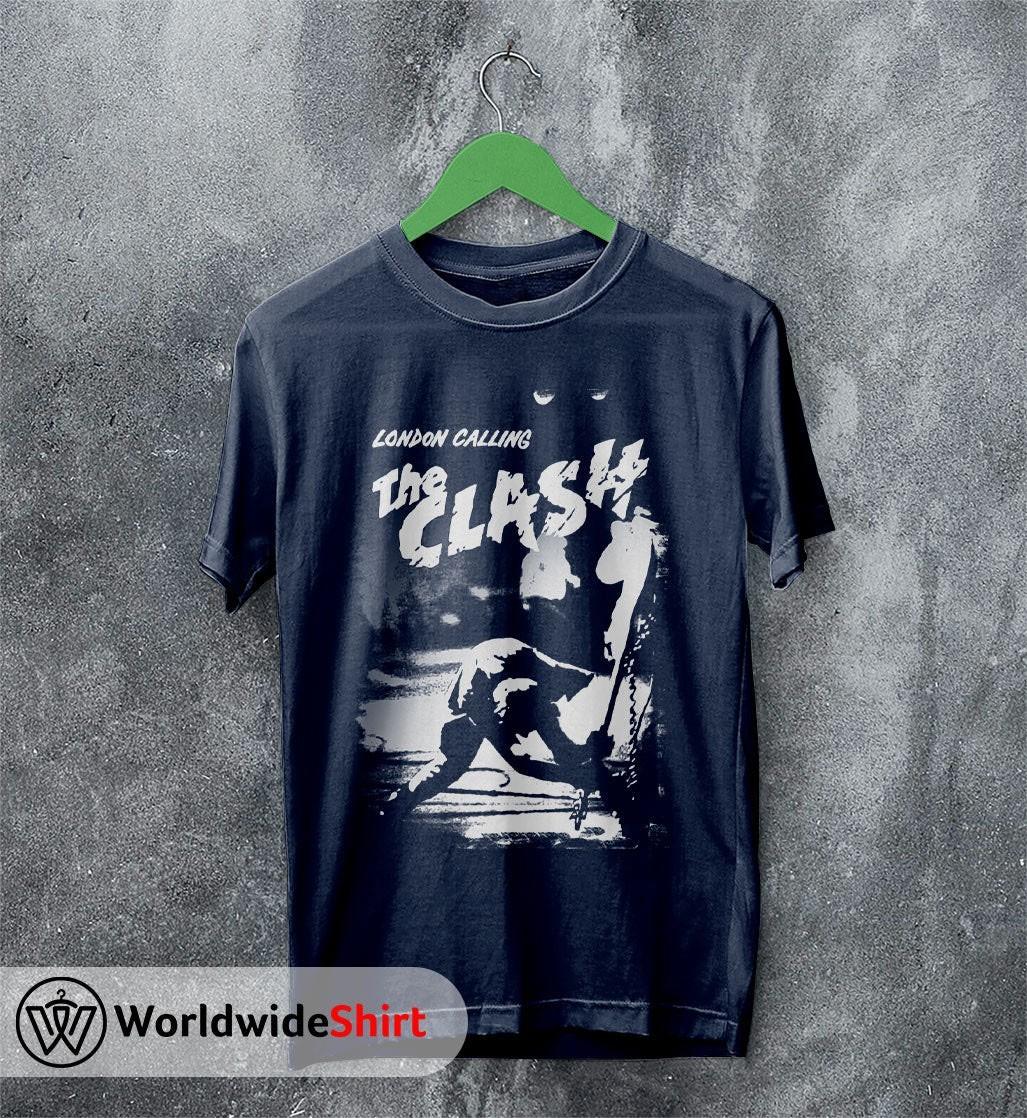 The Clash T Shirt The Clash London Calling T Shirt S-5XL NZ086 FREE SHIPPING XL