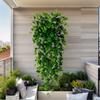 2 Pcs Artificial Hanging Plants with Perfect Elegant Leaf Touch, Perfect for All Perfect Holiday Scene Layout Decoration, Evergreen and Durable