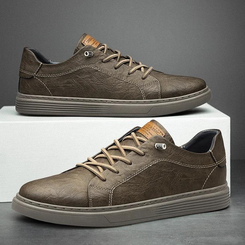 Designer-Lederschuhe für Herren Mode Schnür-Oxford-Schuhe Outdoor-Schuhe für Herren Sneaker Büroschuh Italienischer Freizeitschuh