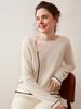 Korean Style Slimming Cashmere Women's Knit Sweater - Autumn/Winter Collection