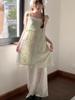 Summer Loose Pants Vintage White Pants Women High Waist Sweet Embroidery Flower Pants Lace Korean Y2k Aesthetic Casual Trousers