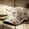Gorra de Béisbol Estilo Callejero Americano Sombrero con Estampado de Halloween Sombrero Casual Diario para el Sol
