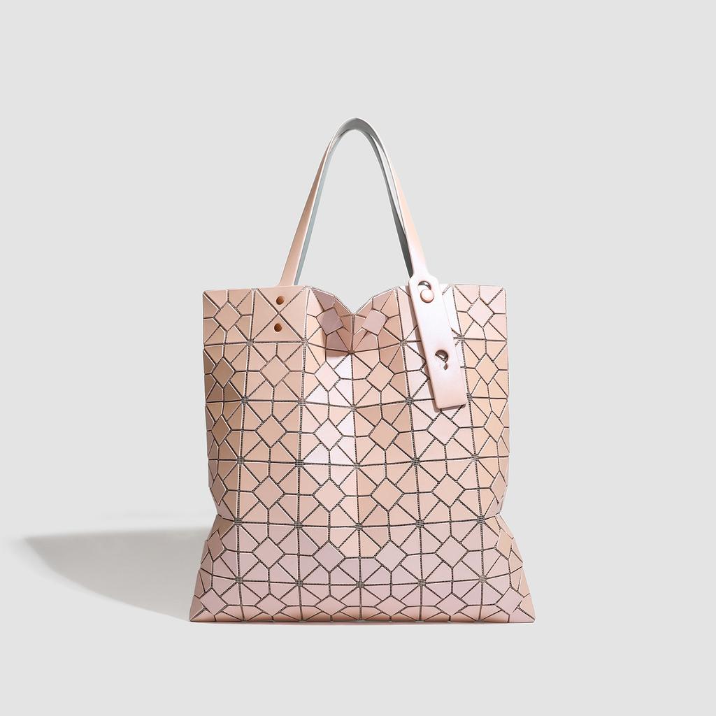 Geometric Diamond-shaped Single shoulder Large capacity Trendy Shoulder Tote Bag