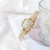 Fritillary Decorative Women'S Watch Fashionable Light Luxury Diamond-Encrusted Alloy Fashionable Quartz Watch Temperament Simple Watch