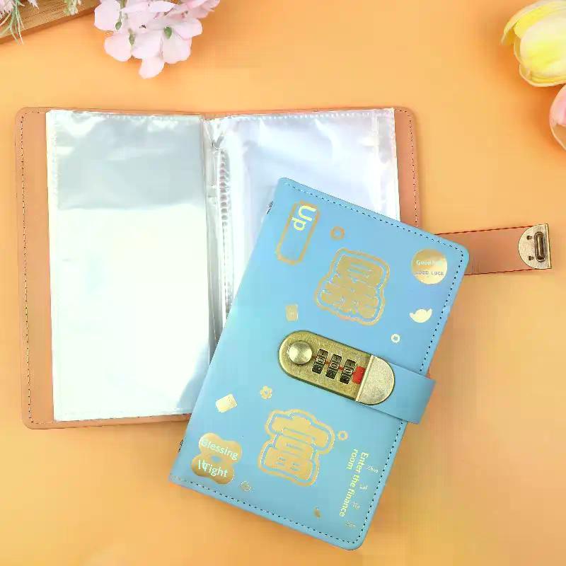 Storage Financial Savings Wallet Get Rich Cash Savings Book Collection Souvenir Book Cash Storage Bag