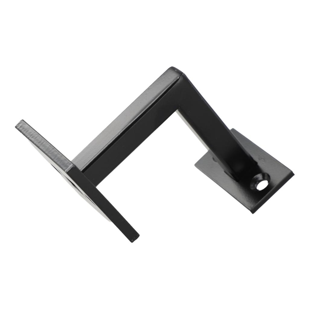 Hand Rail Support Black Handrail Bracket Home Decoration 2.6 Inches In Height Easy Installation Elegant Aesthetic