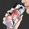Anime Chainsaw Man M-Makima Phone Case For Samsung A25 A13 A33 5G A54 A36 A35 A56 A52 A14 Shockproof Glass Cover