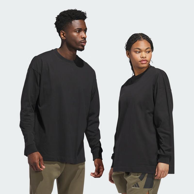 Adidas ADI BB LS Long Sleeve T-Shirt JX5580 S