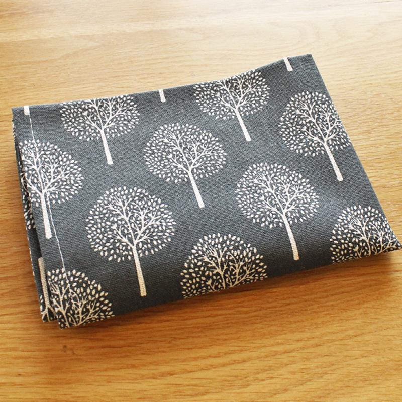 

Japanese Sea Wave Print Cotton-Linen Placemat & Napkin Set 40*60cm Single Layer