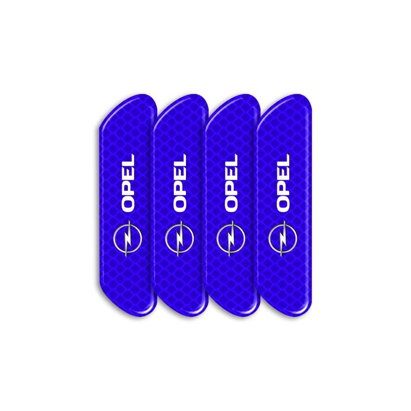 3M Adhesive Car Door Reflective Sticker Safety Opening Warning Decals For Opel Insignia Astra Antara Meriva Zafira H G Corsa