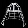 Adjustable Waist Bridal Skirt Hoop Cage Petticoat Steel Ring for Flower Girl Prom and Theatre Use