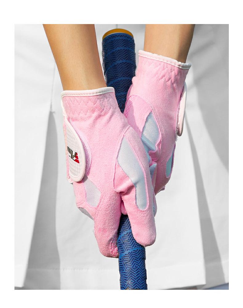 Women's PGM Golf Gloves - Microfiber & Lycra with Anti-Slip Particles