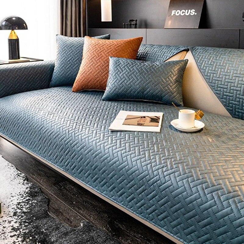 Technology Cloth Waterproof Sofa Cover Anti-slip Four Seasons Universal Sofa Towel Nordic Home Living Room Sofa Cushion Decor
