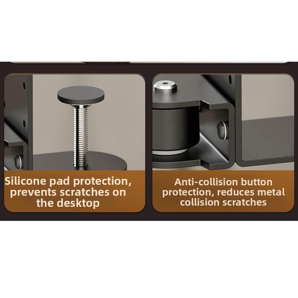 360° Rotation Desk Wrist Support Adjustable Height Armrest Bracket Ergonomic Arm Rest Home Office
