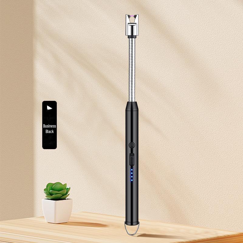 

Перезаряжаемая вращающаяся кухонная газовая зажигалка с гибким удлинительным шлангом на 360°