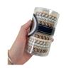 Hair Band 15Pcs High Elasticity Ropes, Thick Rubber Bands, Super Grip Non-deforming Rope No Slip Ties, Tangle Accessories for Running Climbing