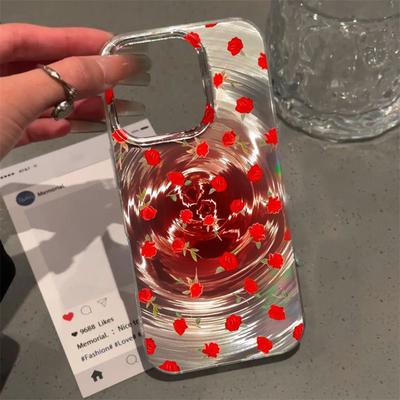 Phone Case For iPhone 11 13 16 ProMax Case iPhone 14 15 ProMax 12 13 ProMax 13 Pro 14 Pro Swirl Phone Case Fashionable and Versatile Cartoon Cute