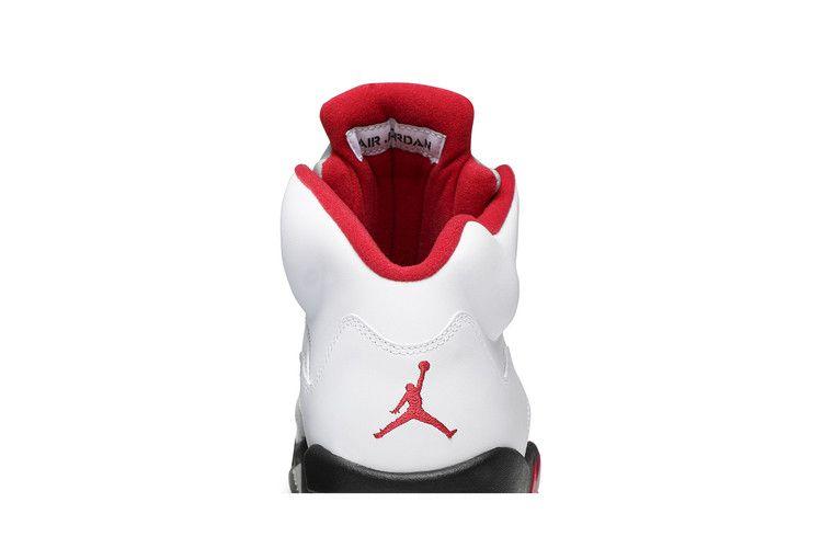Men's Sneakers Air Jordan 5 Retro 'White Fire Red' 2013