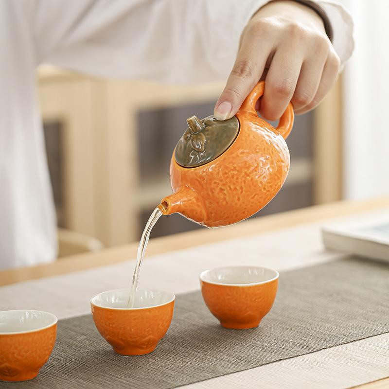 Good luck Kung Fu tea set gift box, practical and creative customer company annual meeting business event souvenir