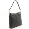 Gucci One Belt Schultertasche 001.4231 schwarz GG Canvas Damen Gebraucht
