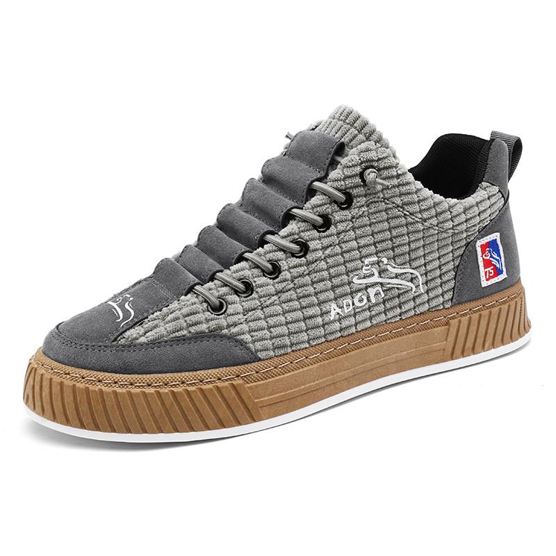 Fashion 2024 New Trendy Mens Canvas Sneakers Flat Platform Sneakers Men Streetwear Hip Hop Designer Shoes Men Harajuku Vulcanized Shoes