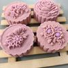 Elegant Flower Pattern Dessert Maker Molds Holiday Pastries Tool Cookie Dessert Cutter Hand Pressure Dessert Molds