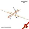 3D Wooden DIY Unmanned Recon Aircraft Model Puzzle - Educational Assembly Toy for Kids