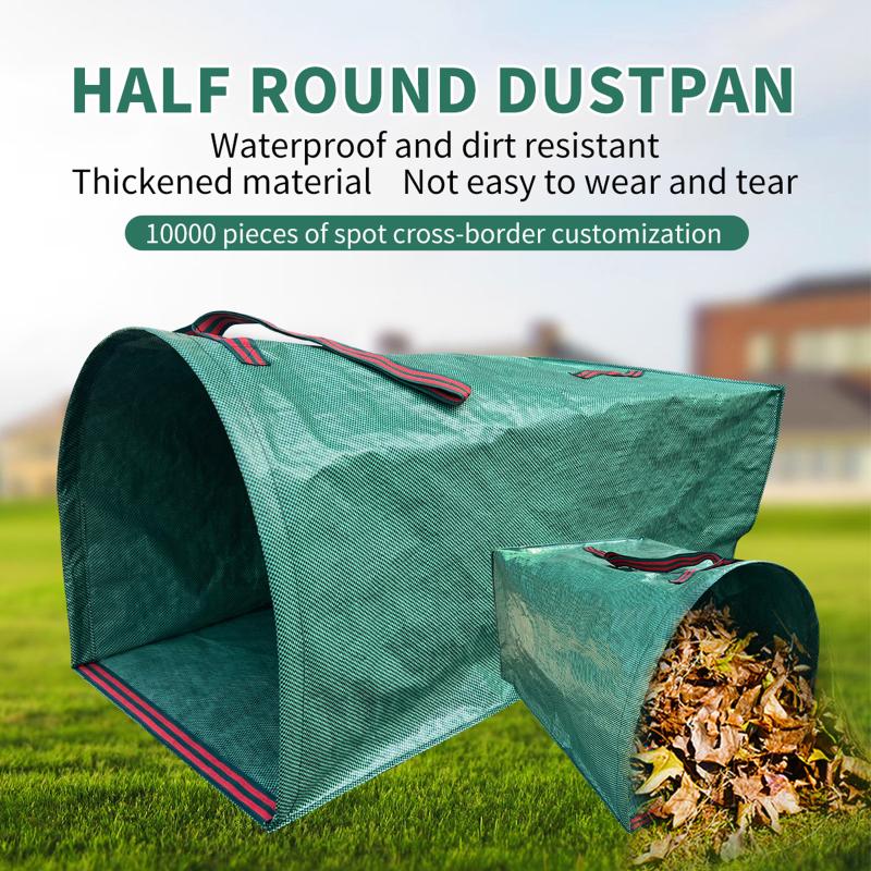 Outdoor Garden Waste Bag 216L Reusable Heavy Duty Leaf Collector Sack for Efficient Yard Cleaning