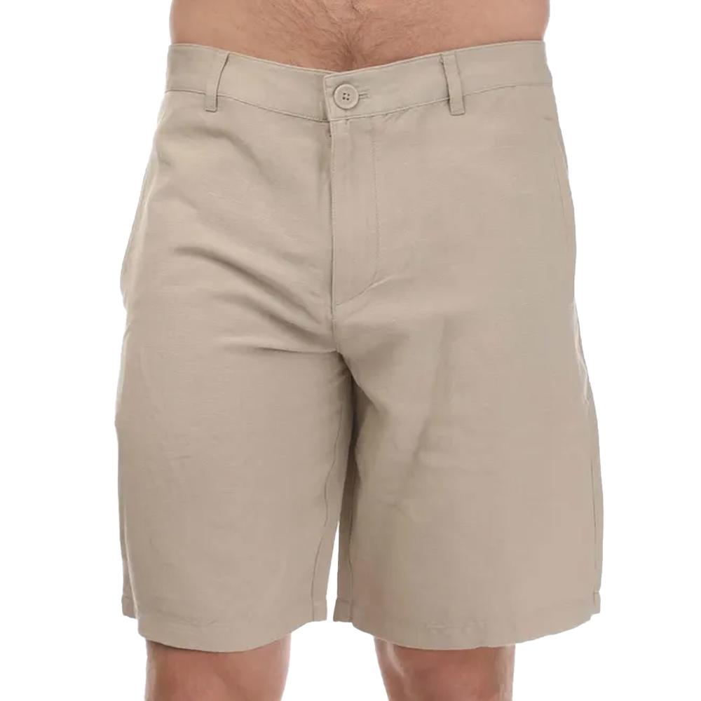 Armani Exchange Mens Linen Rayon Twill Shorts