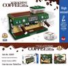 Retro Coffee Machine & Grinder Building Blocks Set - Toy Gift