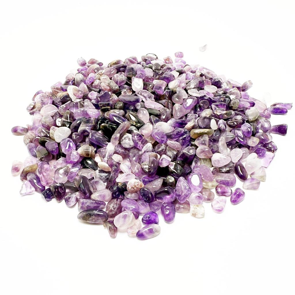 Natürlicher Amethyst 1000g Heilkies, Größe ca.. 5mm-20mm, 100g, 500g, (1 kg), Läutern, (1000 Gramm) [Gebraucht]