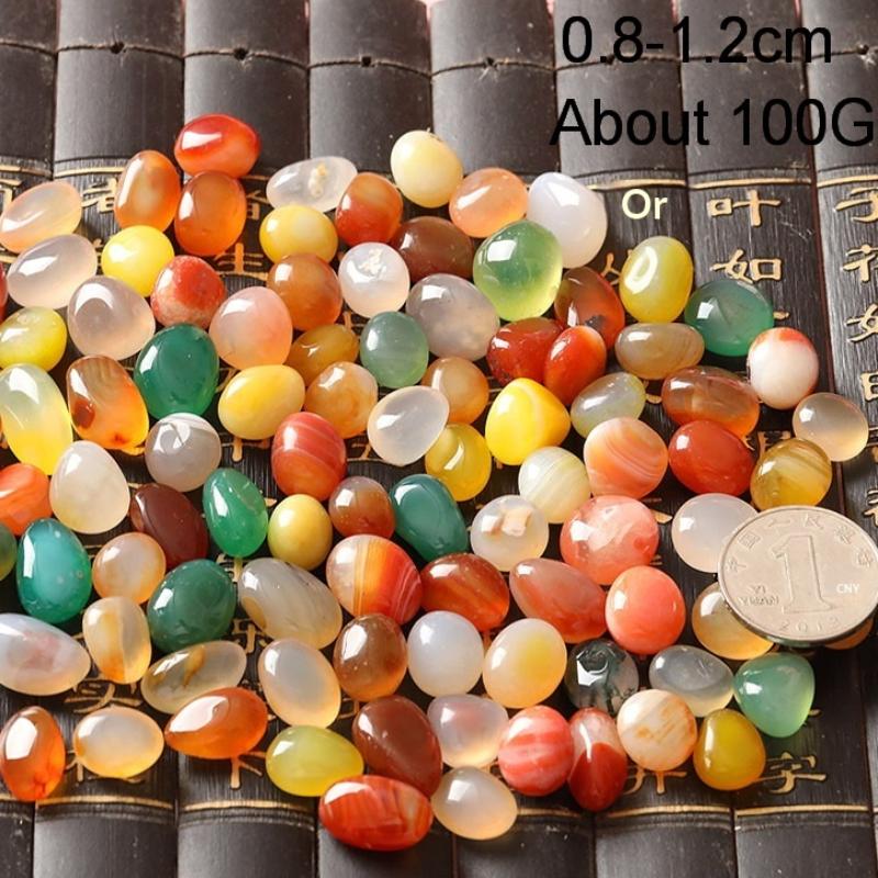 

A Collection Of Natural Stones Storage Box For Children S Experiments, 1Set Of Minerals And Gems For Creativity Gift
