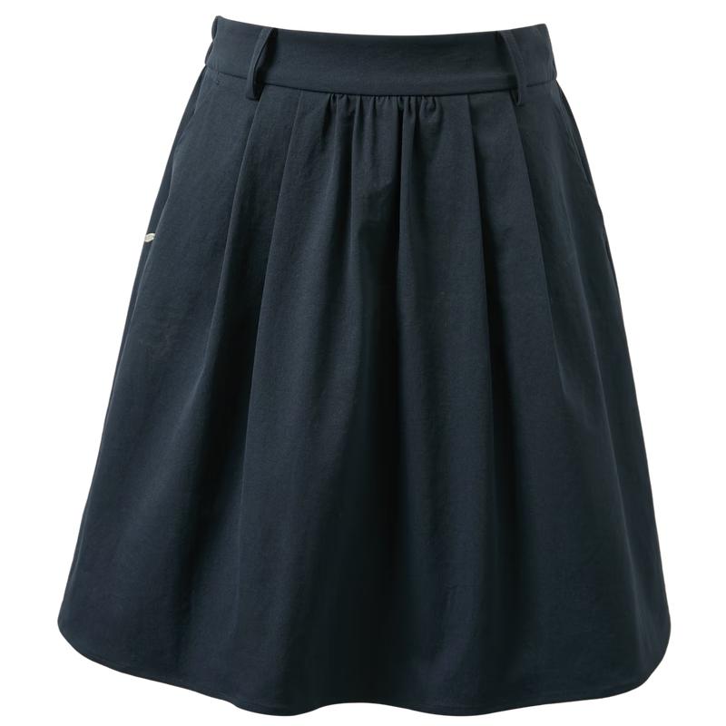 

Sancai Women s Anti-Wrinkle Elastic High-Waist A-Line Skirt L