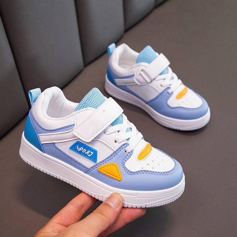 

Children Soft Bottom Casual Running Sneakers Boys Girls Breathable Antislip Sport Shoes Kids Wearresistant Sneakers Size 27